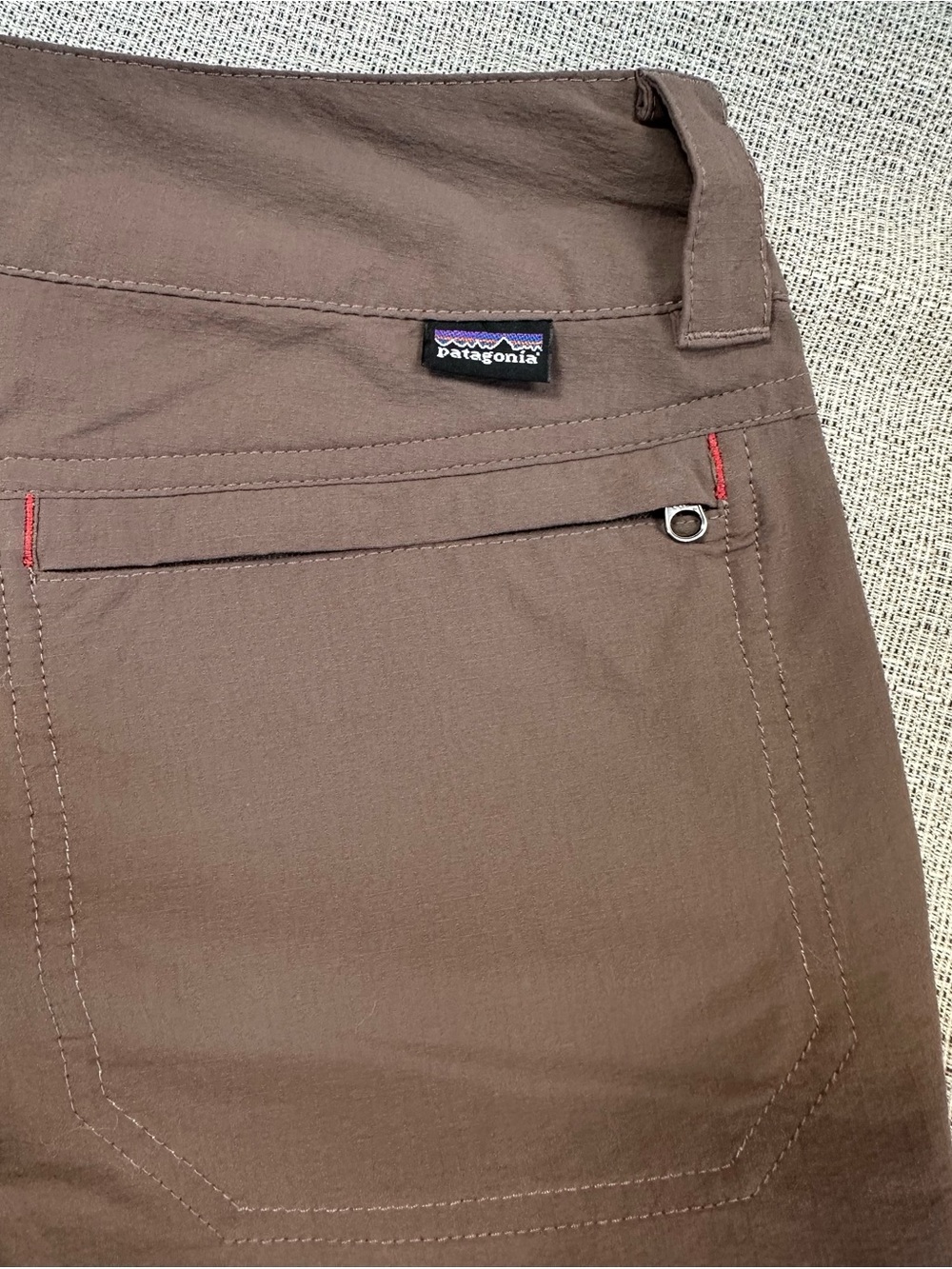 Patagonia Hiking Shorts with Red Stitch Accents - Picture 4 of 11